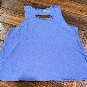 Old Navy Active Women's Blue Tank Top. Medium. Loose fit. Smoke free home
